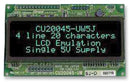 NORITAKE ITRON GU256X32D-K610A8 VFD Display, Dot Matrix, 256 x 32, 14.25mm x 115mm, I2C / Parallel / SPI, 500 mA, 4.5 V to 5.25 V
