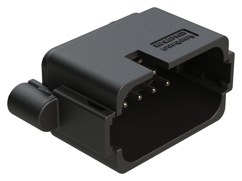 AMPHENOL SINE/TUCHEL AT04-18PB-BM13 Automotive Connector, Boardlock AT Series, Straight Receptacle, 18 Contacts, PCB Pin