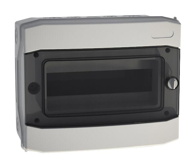 FIBOX MCE65 8M Plastic Enclosure, Modular, Polycarbonate, 200 mm, 200 mm, 120 mm, IP65