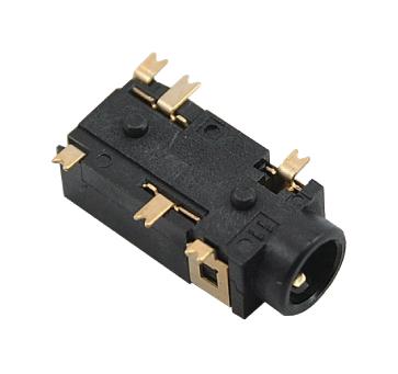 MULTICOMP PRO MP014744 Phone Audio Connector, Top Mount, 6 Contacts, Jack, 3.5 mm