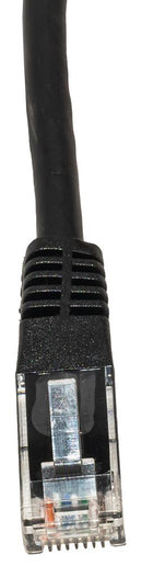 TUK SEPZ1BKJE Ethernet Cable, Cat8, RJ45 Plug to RJ45 Plug, SFTP (Screened Foiled Twisted Pair), Black, 1 m GTIN UPC EAN: 5055386512550