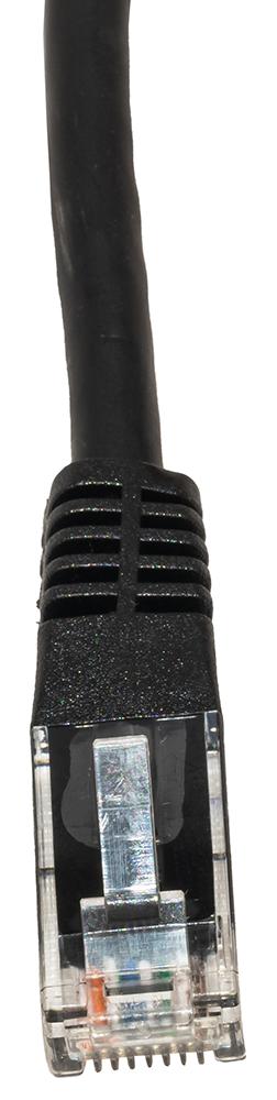 TUK SEPZ1BKJE Ethernet Cable, Cat8, RJ45 Plug to RJ45 Plug, SFTP (Screened Foiled Twisted Pair), Black, 1 m GTIN UPC EAN: 5055386512550