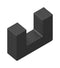 EPCOS B67345B0003X088 Transformer Cores, U, U93/76/16, Power Transformers, N88, 354 mm, 448 mm&sup2;