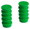 ECLIPSE MAGNETICS RM765/G Marker Magnet, Ferrite, 20 mm Diameter x 7mm Height, Green