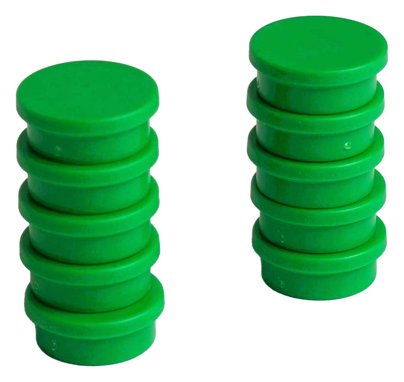 ECLIPSE MAGNETICS RM765/G Marker Magnet, Ferrite, 20 mm Diameter x 7mm Height, Green