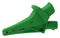 CAL TEST ELECTRONICS CT4501-5 ALLIGATOR CLIP, GREEN, 20A, 1.2"