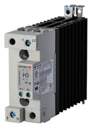 CARLO GAVAZZI RGC1A60D42KGE Solid State Contactor, 1 Pole, 43 A, 660 VAC, 32 VDC, Zero Crossing, DIN Rail, Panel