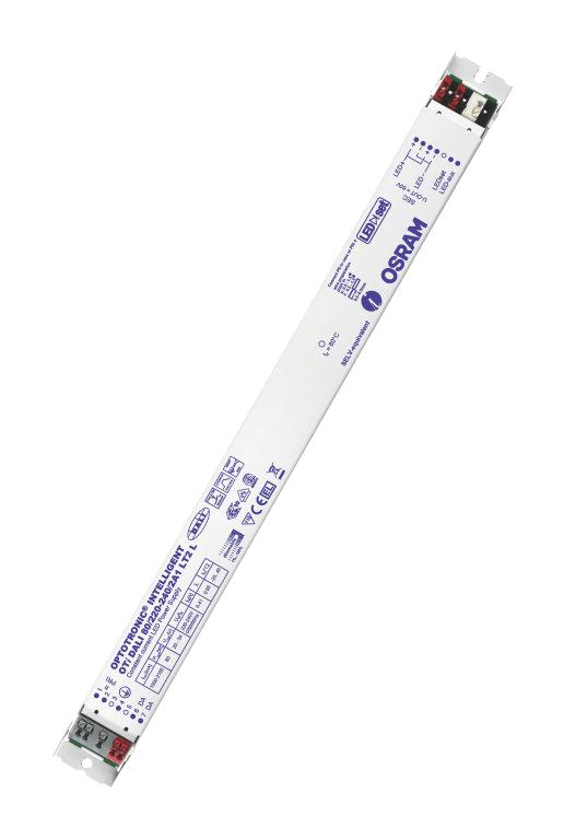 OSRAM OTI-DALI-80/220-240/2A1-LT2-L LED Driver, Dimmable, LED Lighting, 80 W, 54 V, 2.1 A, Constant Current, 198 V
