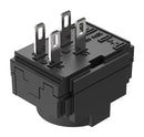EAO 61-8410.12 Contact Block, SPST-NO, Solder Lug, Plug In, 1 Pole, 5 A, 250 V