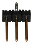 TE CONNECTIVITY 5-146129-1 Pin Header, Board-to-Board, 2.54 mm, 1 Rows, 3 Contacts, Surface Mount Straight, AMPMODU Series