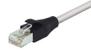 L-COM TRD855SIG-5 Ethernet Cable, Cat5e, RJ45 Plug to RJ45 Plug, SSTP (Screened Shielded Twisted Pair), Grey