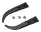 IDEAL-TEK A2ABSV Tweezer, Tip, PVDF, Curve, Round, 40 mm Length 7640144714666