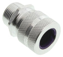 HUBBELL WIRING DEVICES SHC1038 CONDUIT CORD CONNECTOR, ALUMINUM
