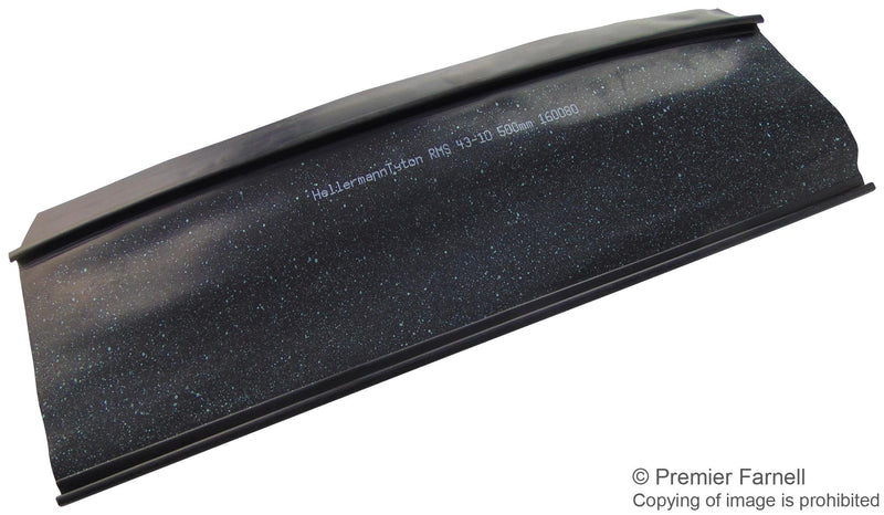 HELLERMANNTYTON 450-20002 Adhesive Lined Heat Shrink Tubing, Cable Repair Sleeve, 4.5:1, 1.69 ", 43 mm, Black, 3.28 ft, 1 m