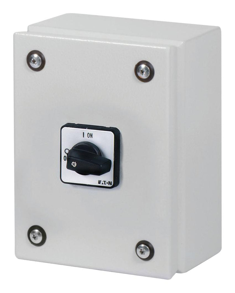 EATON MOELLER T0-2-8900/SE1 Rotary Switch, On-Off, 2 Position, 3 Pole, 90 &deg;, 20 A, 690 V, T0 Series