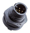 AMPHENOL LTW AU-06PMMS-QC8001 Circular Connector, Circular Industrial, X-Lok A Size Series, Panel Mount Plug, 6 Contacts