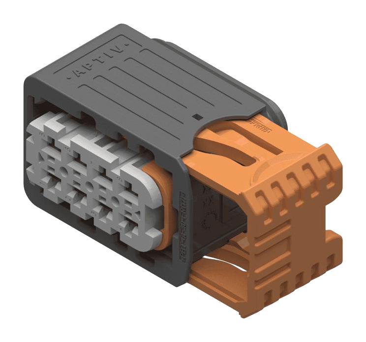 APTIV / DELPHI 33343508 Automotive Connector Housing, CTCS XP 2.8 Series, Receptacle, 8 Ways