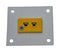LABFACILITY AM-K-FF + FMP-1 Thermocouple Connector, 45 x 40mm Panel, Miniature, K, Socket, 1Way, Yellow, ANSI, Fascia Mount