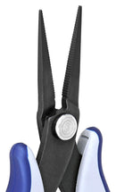 IDEAL-TEK PP2005E.IT Pliers, Snipe Nose, Serrated Jaw, 160 mm Overall Length, TEK-ME Series