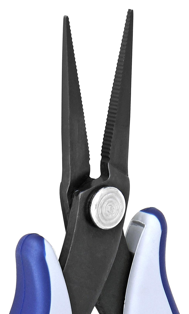 IDEAL-TEK PP2005E.IT Pliers, Snipe Nose, Serrated Jaw, 160 mm Overall Length, TEK-ME Series