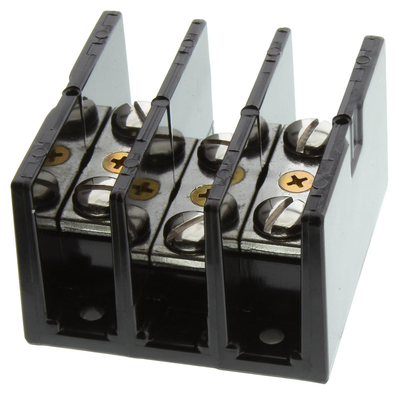 MARATHON SPECIAL PRODUCTS 1423123 TERMINAL BLOCK, BARRIER, 3 POSITION, 1/4-20AWG
