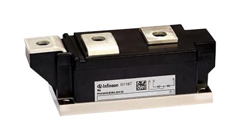 INFINEON DD540N26KHPSA1 Diode Module, 2.6 kV, 540 A, 1.48 V, Dual Series, Module, 3 Pins DD540N26K, SP000096781