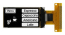 MIDAS DISPLAYS MDOG064128EY-WMT Graphic OLED, 64 x 128 Pixels, White on Black, 3.3V, I2C, SPI, 14mm x 67mm, -40 &deg;C