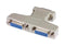 L-COM ADPT-DB15Y D Sub Connector Adapter, Standard D Sub, Plug, 15 Ways, Standard D Sub, Receptacle, 15 Ways