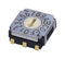 NIDEC COMPONENTS SA-7070TA Rotary Coded Switch, SA-7000 Series, Surface Mount, 16 Position, 5 VDC, Hexadecimal Complement