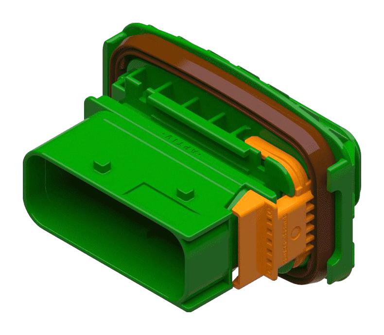 APTIV / DELPHI 33343715 Automotive Connector Housing, CTCS XP 1.5/2.8 Series, Plug, 15 Ways