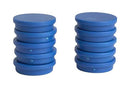 ECLIPSE MAGNETICS RM768/BLU Marker Magnet, Ferrite, 30 mm Diameter x 7mm Height, Blue