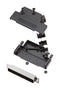 AMPHENOL COMMUNICATIONS SOLUTIONS L17D45PK-P-37+L717SDC37P D Sub Connector, With Backshell, DB37, Standard, Plug, D45PK-P, 37 Contacts, DC, Solder