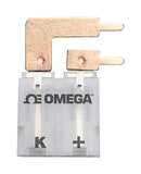 OMEGA PCC-SMP-V-UCB-100 Thermocouple Connector, Miniature, 2 Pins, Socket, Type U, -29 &deg;C to 180 &deg;C, PCC-OST-SMP Series