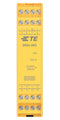 TE CONNECTIVITY SRS4-2NO Safety Relay, 24 VDC, DPST-NO, SRS Series, DIN Rail, 6 A, Screw Clamp