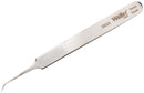WELLER EREM 5BSA Tweezer, Precision, Curve/Pointed Tip, 115mm, Stainless Steel