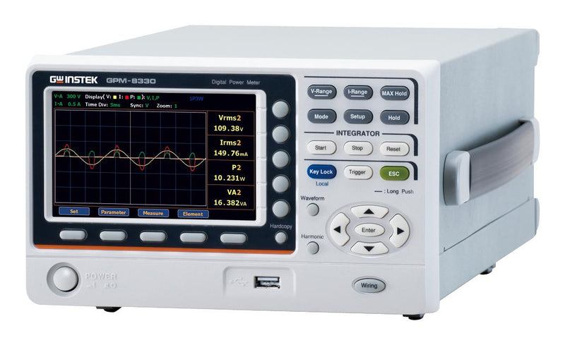 GW INSTEK GPM-8330 POWER METER, DIGITAL, 100KHZ, 15 TO 1KV