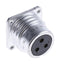 AMPHENOL SOCAPEX SL EF 23 C Circular Connector, SL61 Series, Panel Mount Receptacle, 3 Contacts, Solder Socket, Threaded