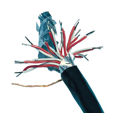OMEGA 20TX24SPP Thermocouple Extension Wire, Multipair, Type T, 24 AWG, Stranded, ANSI