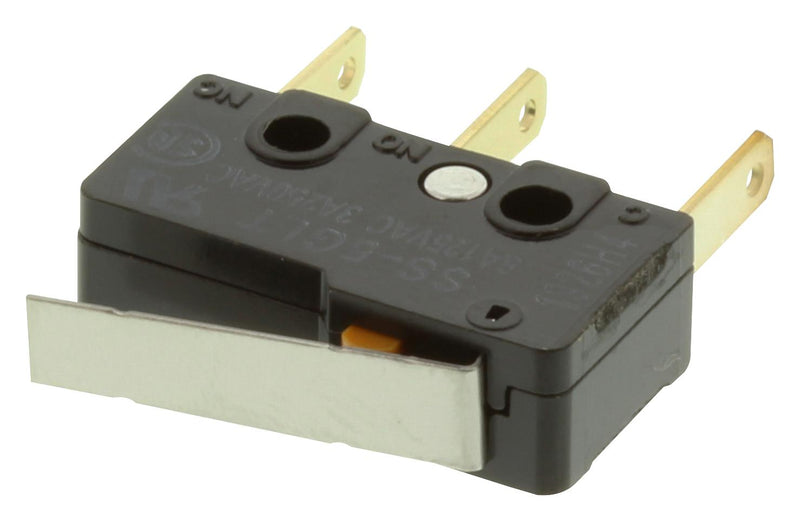 OMRON ELECTRONIC COMPONENTS SS-5GLT MICROSWITCH, SPDT, LEVER, 125VAC, 5A