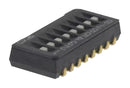 NIDEC COMPONENTS CHS-04TA DIP / SIP Switch, 4 Circuits, Slide, Surface Mount, SPST, 6 V, 100 mA