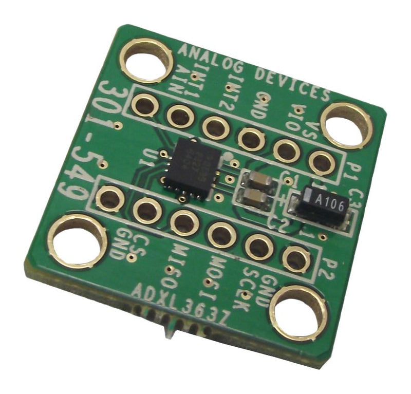 ANALOG DEVICES EVAL-ADXL363Z Evaluation Board, ADXL363, 3-Axis MEMS Accelerometer