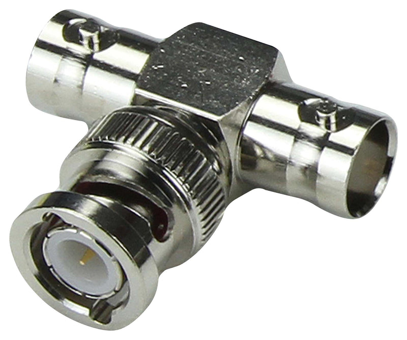 CAL TEST ELECTRONICS CT2411 RF / Coaxial Adapter, 4 GHz, BNC, Plug, BNC, Jack, Jack, Tee Adapter, 50 ohm