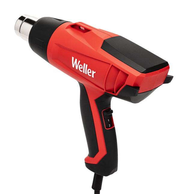 WELLER WLHG2023C Heat Gun, Stageless Temperature Control, 2kW, 230VAC, 600&deg;C, 67dB, 50/60Hz