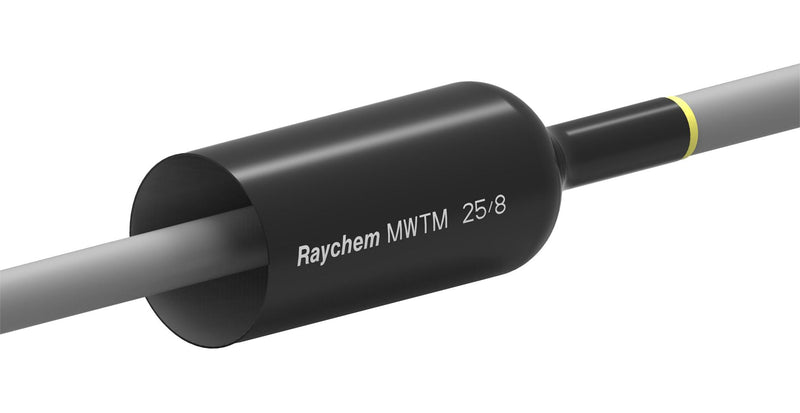 RAYCHEM - TE CONNECTIVITY MWTM-25/8-1000/S Heat Shrink Tubing, 3:1, 0.984 ", 25 mm, Black, 3.3 ft, 1 m