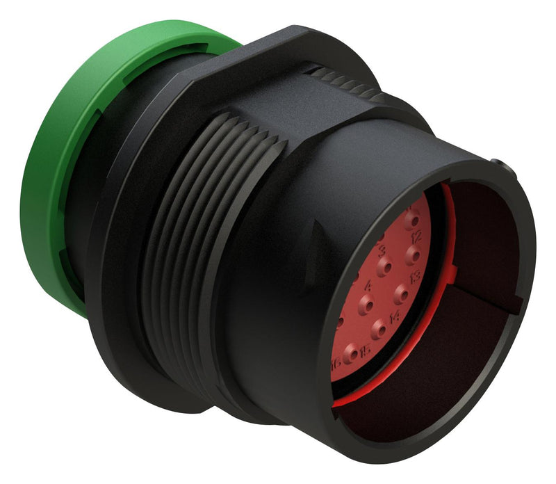 Amphenol SINE/TUCHEL AHDP04-18-21PN-BRA. AHDP04-18-21PN-BRA. Circular Conn Rcpt 21POS Crimp