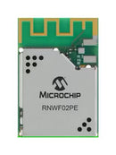 MICROCHIP RNWF02PE-I/100 Wi-Fi Module, with PCB Antenna, ADC, DAC, GPIO, I2C, PTA, UART, 2.4 GHz, 2 MB Flash