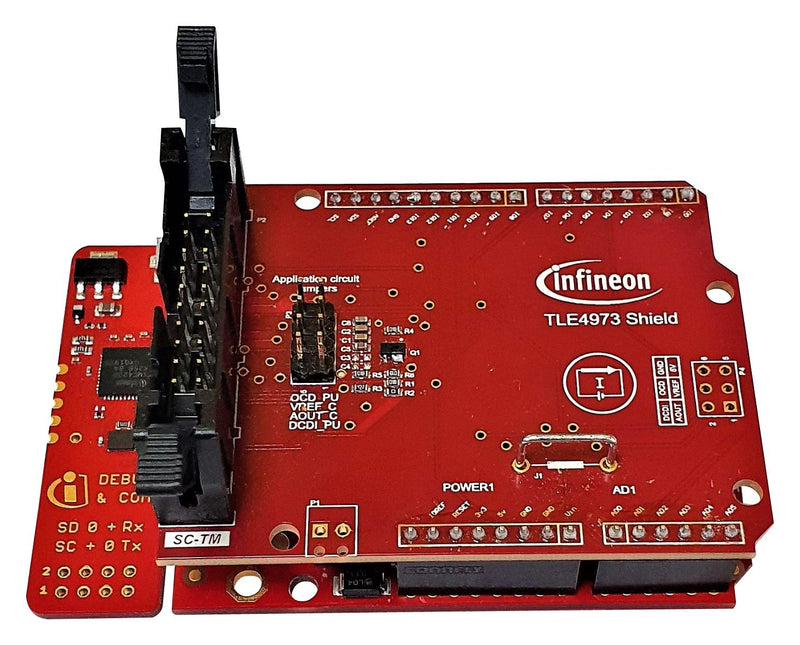 INFINEON CURSENSORPROGGEN2TOBO1 Evaluation Board, TLE4973, Magnetic Current Sensor SP005859612