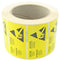 Multicomp PRO 055-0087 055-0087 Label Identification 40 mm Paper ESD Common Point Ground
