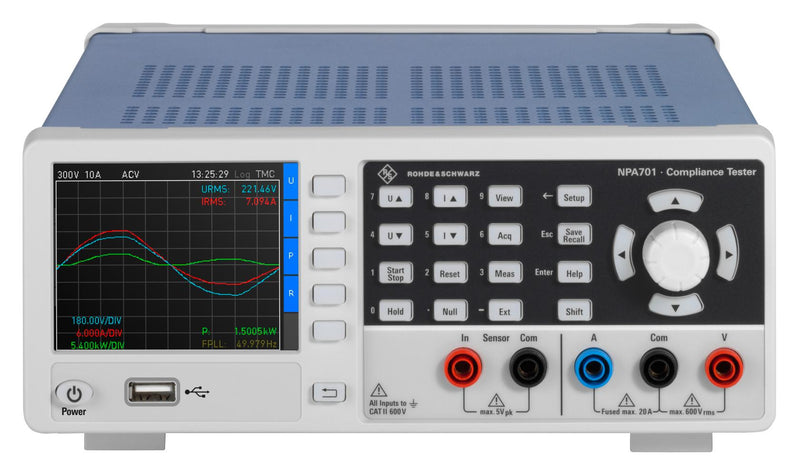 ROHDE & SCHWARZ NPA701 COMPLIANCE TESTER, 2CH, 100KHZ, 100-230V