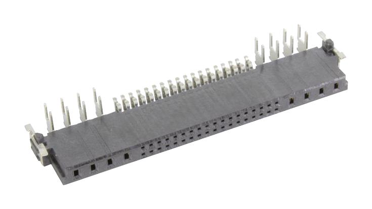 HARTING 15858362701000 PCB Receptacle, Hybrid, 8P+36S, Board-to-Board, 44 Contacts, Through Hole Mount Right Angle